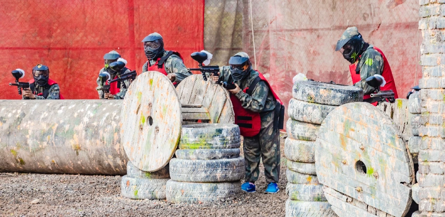 Play PaintBall at Della Adventure Park